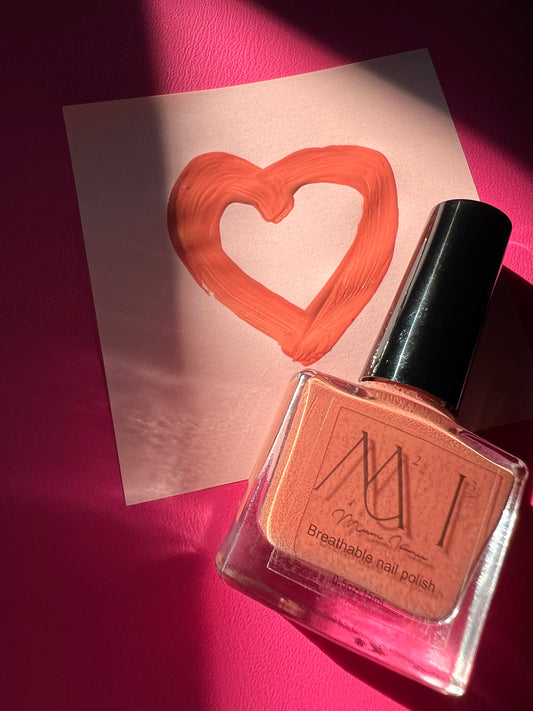 Vernis orangé